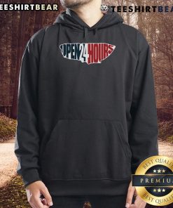 Nice Open 24 Hours Heures III Hoodie in stylish design, perfect for casual wear and comfort, showcasing trendy graphics.