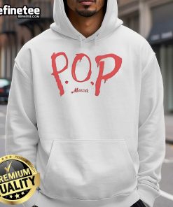 Stylish Nice P.O.P. Marina Hoodie in navy blue, perfect for casual outings and comfortable wear.