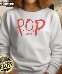 Alt Text: Nice P.O.P. Marina Sweatshirt in soft fabric, featuring a trendy design perfect for casual and stylish outfits.