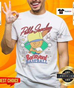 Nice Pablo Sanchez Backyard Sports Secret Weapon T-Shirt featuring vibrant graphics and a comfortable fit for young athletes.
