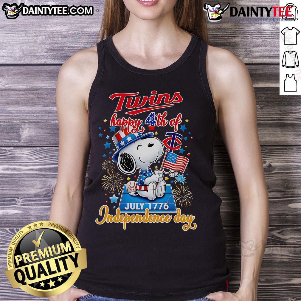 Nice Peanuts Twins Happy 4Th Of July Independence Day Tank Top Happy twins wearing a Nice Peanuts 4th of July tank top, celebrating Independence Day with smiles and festive spirit.