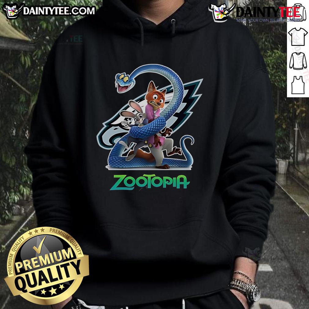 Nice Philadelphia Eagles Zootopia 2 Hoodie Stylish Nice Philadelphia Eagles Zootopia 2 Hoodie featuring vibrant graphics and a comfortable fit for fans.