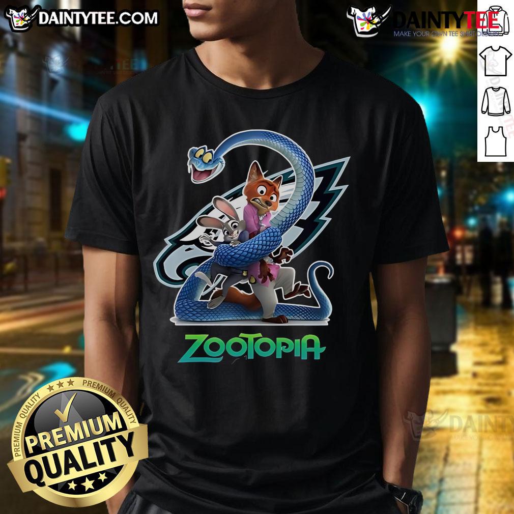 Nice Philadelphia Eagles Zootopia 2 T Shirt Nice Philadelphia Eagles Zootopia 2 T-Shirt featuring vibrant graphics and a comfortable fit, perfect for fans.