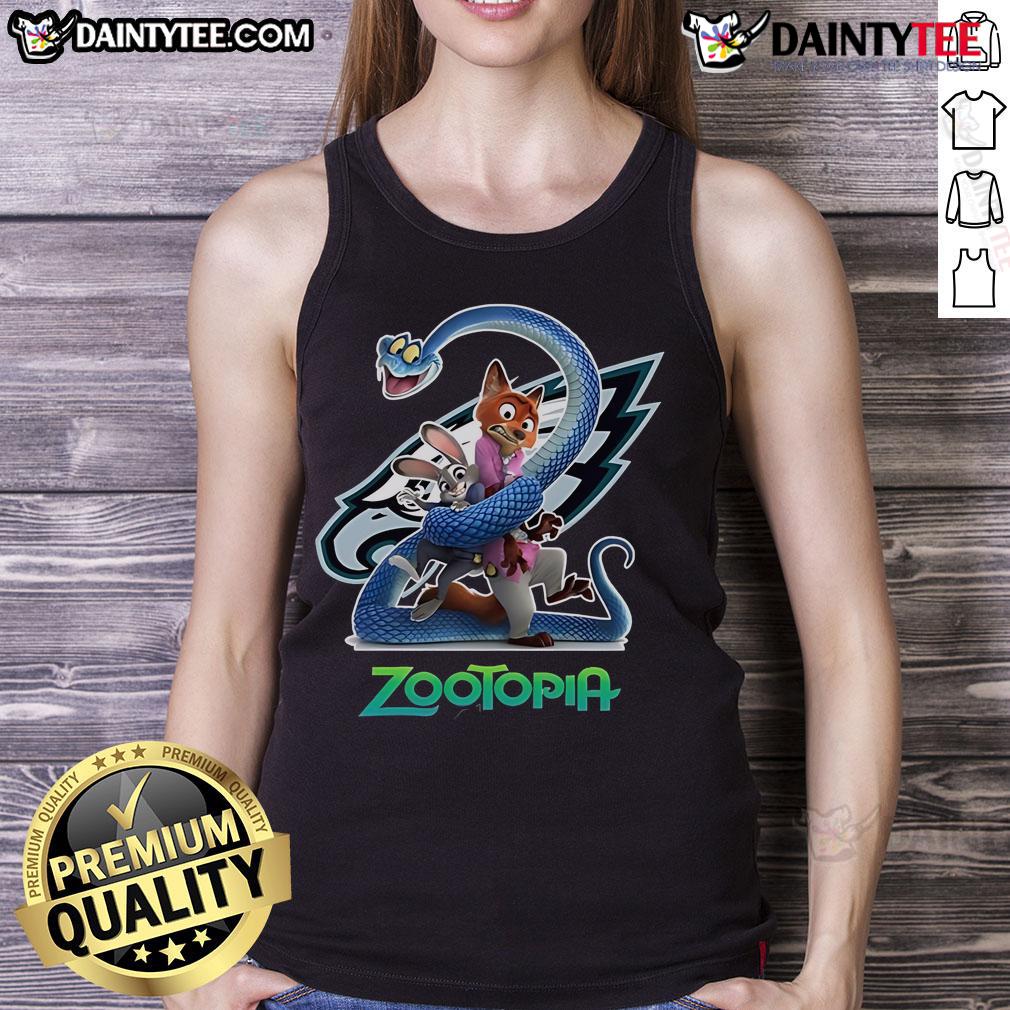 Nice Philadelphia Eagles Zootopia 2 Tank Top Nice Philadelphia Eagles Zootopia 2 tank top featuring vibrant graphics, perfect for fans and summer wear.