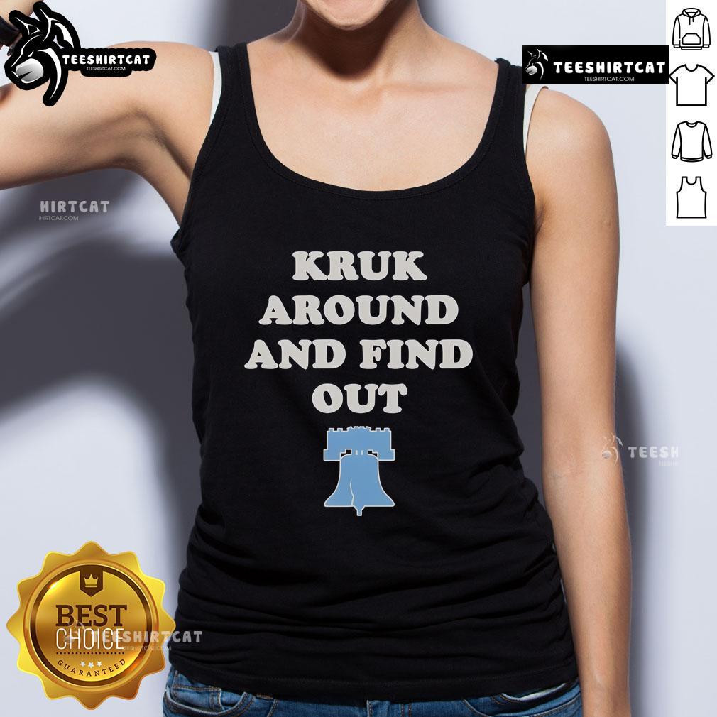 Nice Philadelphia Phillies Kruk Around And Find Out Tank Top Nice Philadelphia Phillies Kruk Around and Find Out tank top design featuring vibrant colors and sporty graphics.