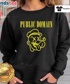 Stylish Nice Public Domain Popeye sweatshirt featuring vibrant graphics of the classic cartoon character Popeye.