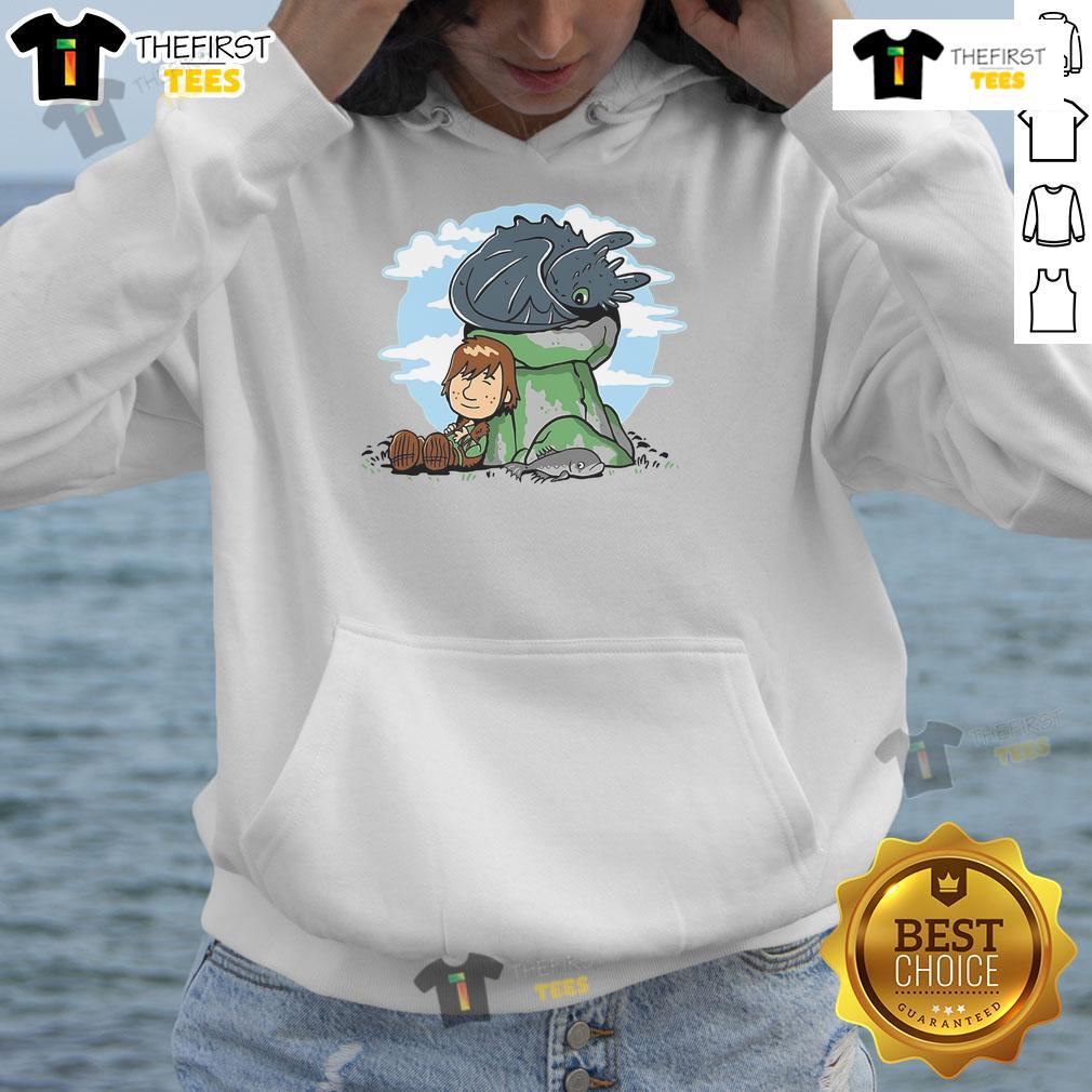 Nice Relax With My Dragon Hoodie Cozy in my dragon hoodie, enjoying a relaxing day at home with a smile and a cup of tea.