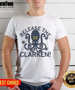 Nice Release The Clarken T-Shirt featuring a stylish design and comfortable fit for casual wear.