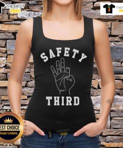 Nice Safety Third Hand Tank Top for Men, featuring a stylish design and comfortable fit, perfect for casual wear.
