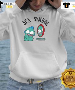 Alt Text: Stylish Hangyodon hoodie featuring a bold Nice Sex symbol design, perfect for casual wear and fans of unique fashion.