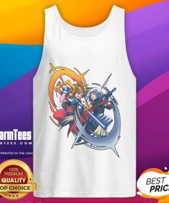 Nice Sora vs Riku rival battle in Kingdom Hearts Keyblade duel tank top showcasing iconic characters in action.