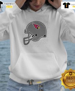 Stylish St. Louis Cardinals polka dots helmet hoodie, perfect for fans showcasing team spirit and unique fashion.