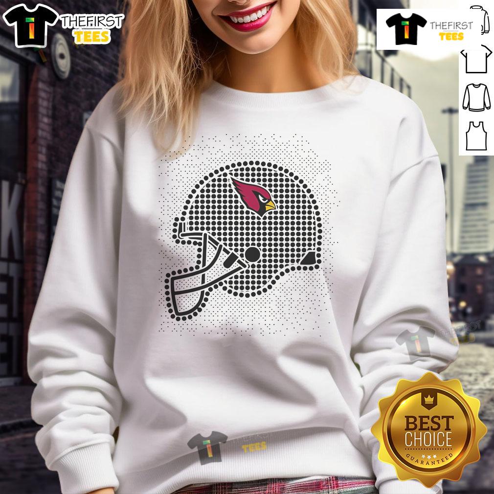 Nice St. Louis Cardinals Polka Dots Helmet Sweatshirt Stylish St. Louis Cardinals polka dots helmet sweatshirt, perfect for fans showcasing team spirit and comfort.
