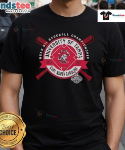 Nice Tampa Spartans NCAA DII Baseball Championship T-Shirt 2025 in Cary, North Carolina, showcasing team pride and spirit.