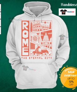 Alt Text: Stylish Wituka hoodie featuring 'Nice: The Eternal City' design, perfect for urban fashion enthusiasts.