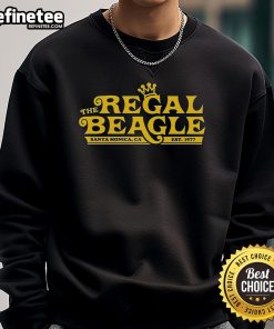 Nice The Regal Beagle sweatshirt from Santa Monica, CA, est. 1977, featuring a cozy design and vibrant colors.