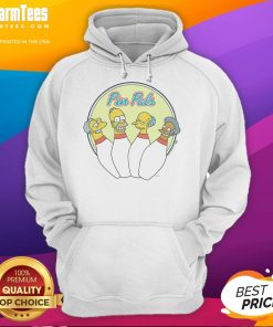 Nice The Simpsons Pin Pals Hoodie featuring vibrant graphics of beloved characters from the iconic animated series.