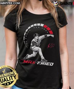 Stylish Nice-To-The-Max Fried Ladies Tee featuring a vibrant design perfect for casual summer outfits.