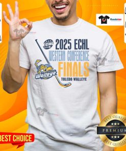 Alt Text: Nice Toledo Walleye Landry Western Conference Finals T-Shirt showcasing team spirit and vibrant design.