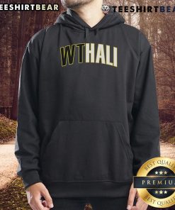 Tyrese Haliburton wearing a stylish Indiana Pacers hoodie with Wthali text, showcasing team spirit and fashion.