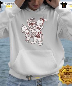 Stylish Nice VFB Pokal Final Affle und Pferdle Hoodie displayed on a wooden backdrop, perfect for fans and fashion lovers.