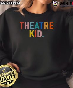 Vintage theatre kid merch featuring a stylish Broadway sweatshirt in vibrant colors, perfect for theater enthusiasts.