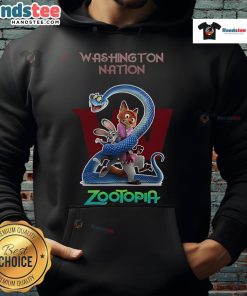 Stylish Nice Washington Nation Zootopia 2 hoodie featuring vibrant graphics and a cozy fit, perfect for fans.