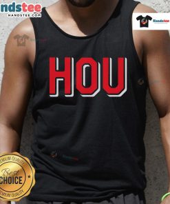 Stylish Houston City tank top featuring vibrant colors, perfect for showcasing local pride in Nice Where I'm From collection.