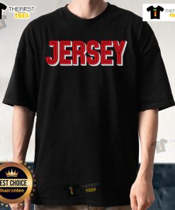 Men's New Jersey T-Shirt with 'Nice Where I'm From' slogan, perfect for showcasing state pride and casual style.