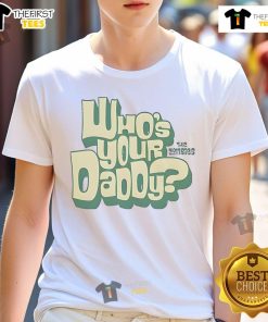 Alt Text: Nice Who's Your Daddy yellow logo T-shirt 2025, featuring a vibrant design perfect for casual wear.