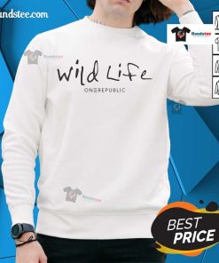 OneRepublic sweatshirt featuring Nice Wildlife design, perfect for fans of music and nature-inspired apparel.