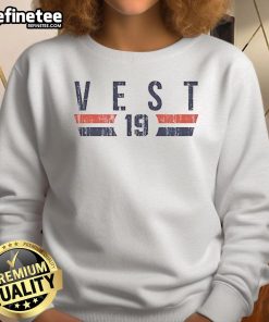 Vintage Detroit font sweatshirt featuring a stylish Nice Will Vest design, perfect for casual wear and street style.