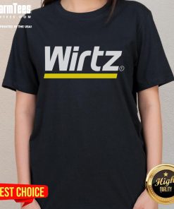 Nice Wirtz Wednesday Ladies Tee featuring stylish design and comfortable fit, perfect for casual outings and fans.