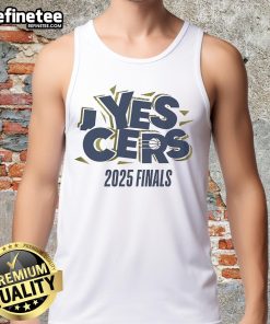 Nice Yes Cers 2025 Finals Indiana Pacers NBA Champions tank top showcasing team pride and championship spirit.