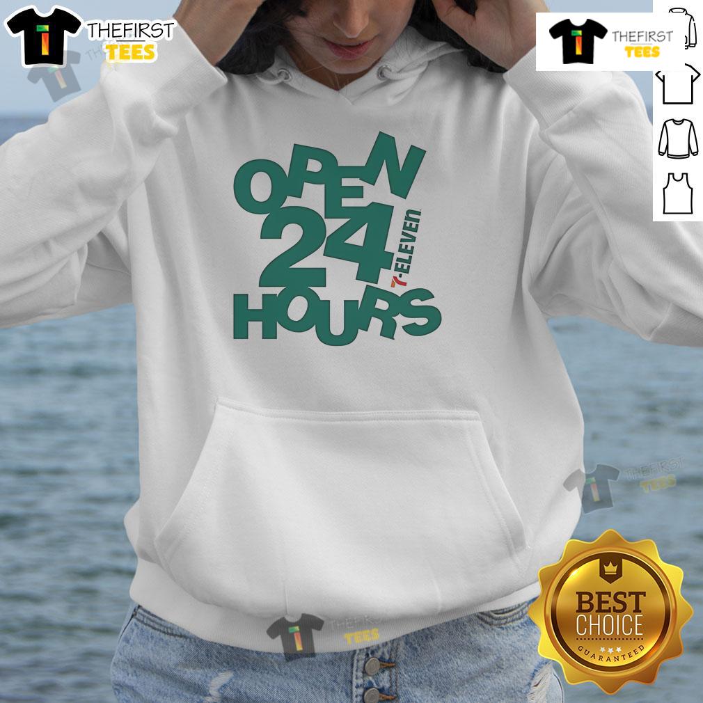 Official 7 Eleven Open 24 Hours Abstract Hoodie