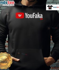 Alt Text: Official 808 Viral YouFaka Hoodie in black, showcasing trendy design and stylish fit for casual wear.