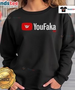 Official 808 Viral YouFaka Sweatshirt featuring a stylish design and vibrant colors, perfect for trendy casual wear.