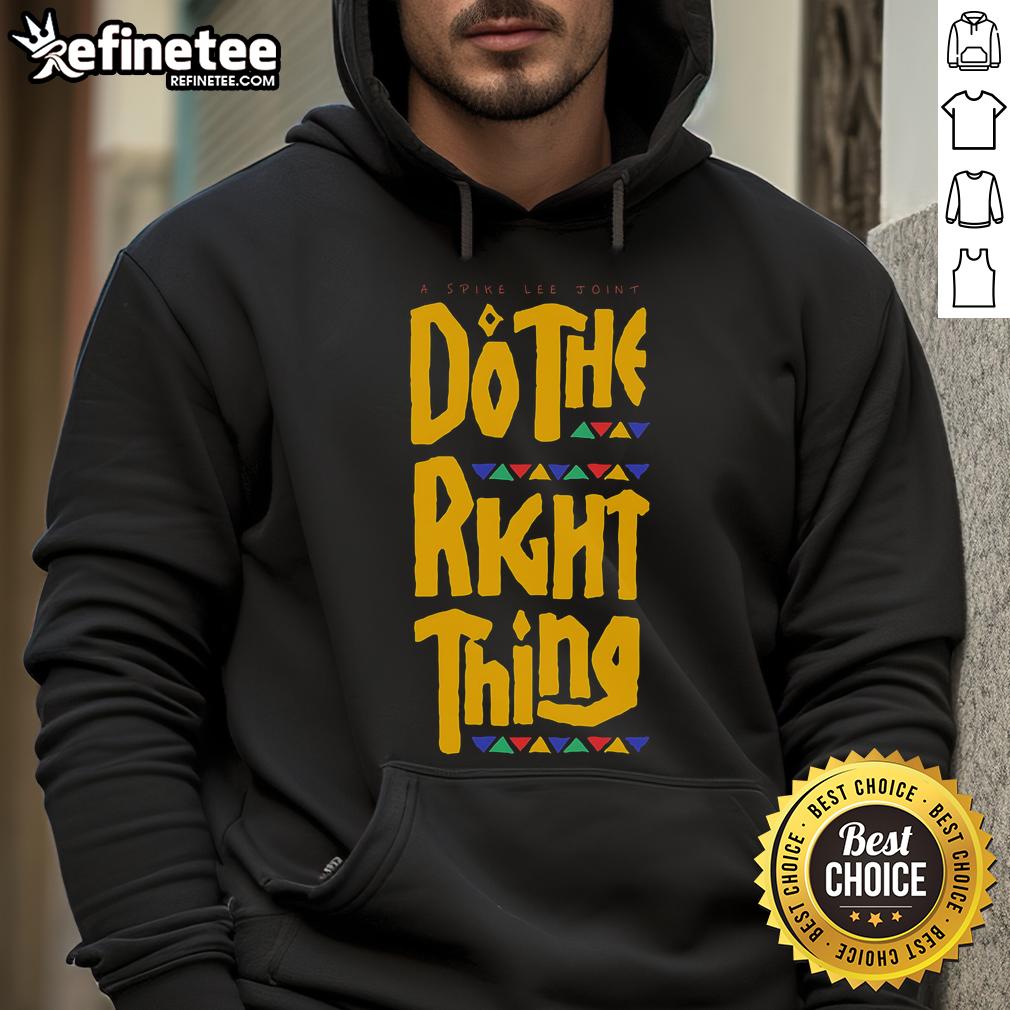 Official A Spike Lee Joint Do The Right Thing Hoodie Alt Text: Official A Spike Lee Joint Do The Right Thing Hoodie featuring iconic design and vibrant colors, perfect for fans.