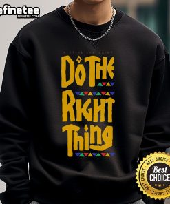 Official A Spike Lee Joint Do The Right Thing sweatshirt featuring iconic film artwork and vibrant colors.
