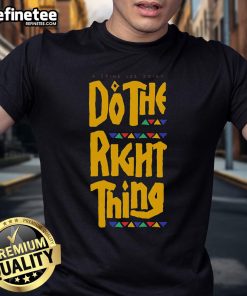 Alt Text: Official A Spike Lee Joint Do The Right Thing T-Shirt featuring iconic film graphics and vibrant colors.