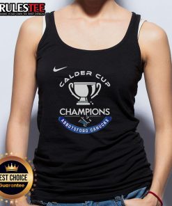 Alt Text: Official Abbotsford Canucks Calder Cup Champions 2025 tank top featuring team logo and championship design.
