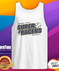 Alt Text: Official Allen Roulette Murray State NCAA Super Racer Baseball tank top featuring team colors and logo design.
