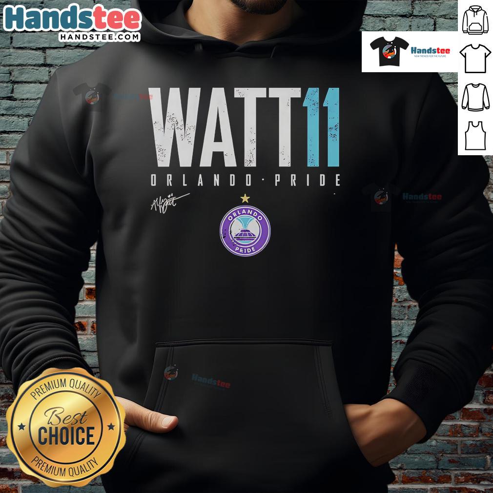 Official Ally Watt Orlando Pride Elite 11 Hoodie Official Ally Watt Orlando Pride Elite 11 Hoodie featuring vibrant team colors and logo for stylish fan support.