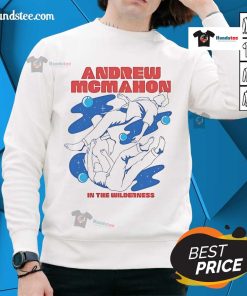 Alt Text: Official Andrew McMahon In The Wilderness Falling In My Dreams sweatshirt in vibrant colors, showcasing unique design.