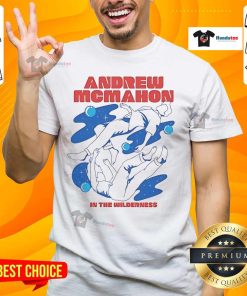 Official Andrew McMahon In The Wilderness Falling In My Dreams T-Shirt featuring vibrant graphic design and soft fabric.