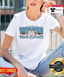 Official Average Bien Pils University Beers Sports tee for ladies, established 2021, showcasing school spirit and style.