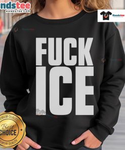 Alt Text: Official Barrio Slam Fuck Ice Sweatshirt featuring bold graphics and a stylish design for streetwear enthusiasts.