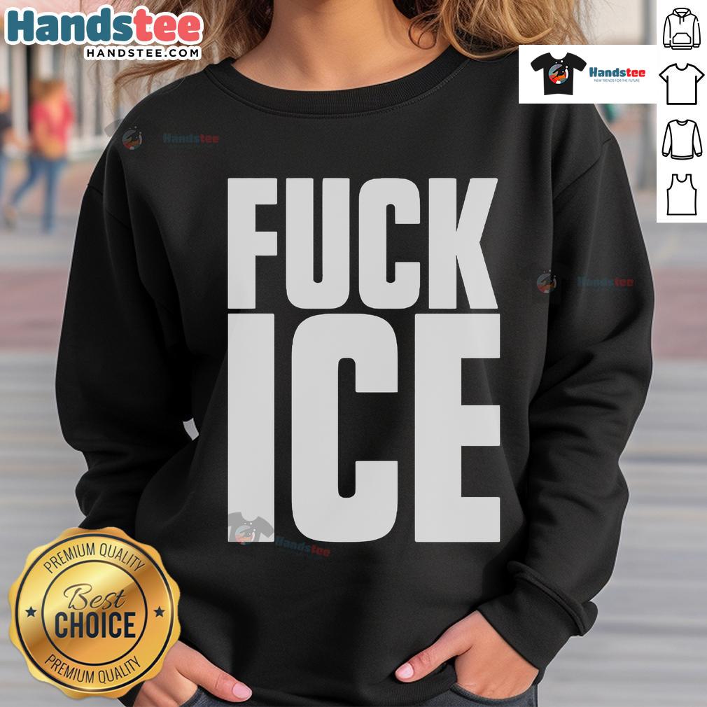 Official Barrio Slam Fuck Ice Sweatshirt Alt Text: Official Barrio Slam Fuck Ice Sweatshirt featuring bold graphics and a stylish design for streetwear enthusiasts.