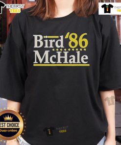 Official Bird McHale 86 Boston Legends Ladies Tee featuring a stylish design perfect for fans and collectors.