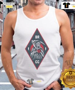 Alt Text: Official Black Rifle Coffee Diamond Reaper Tank Top featuring a bold design, perfect for coffee enthusiasts and outdoor lovers.